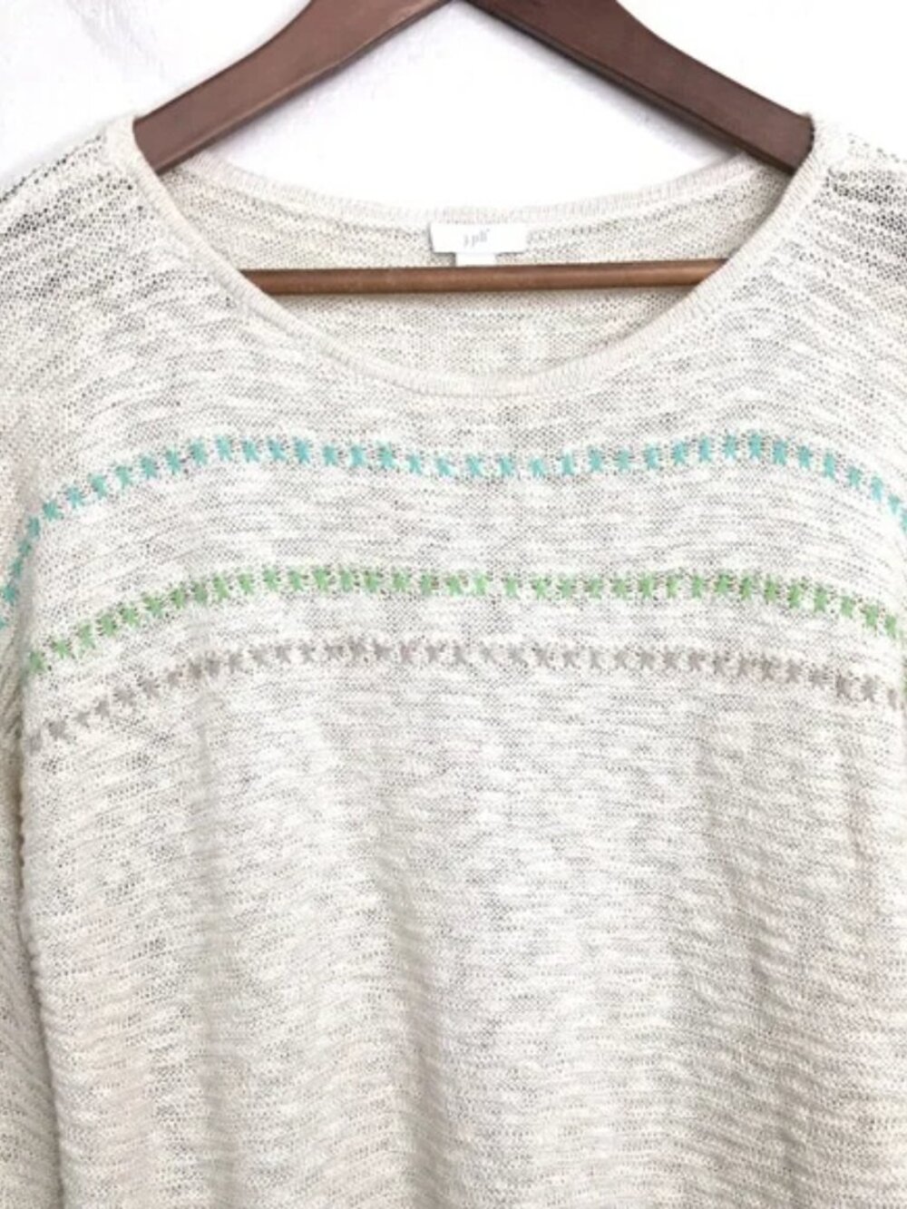 J.Jill Light & Airy Textured Boat-Neck Sweater - Picture 6 of 12